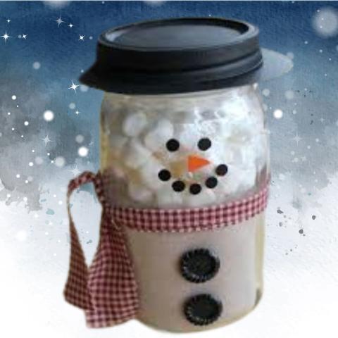 snowman hot cocoa