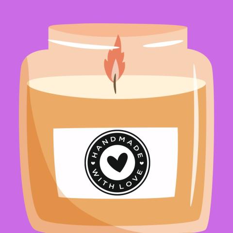 handmade candle