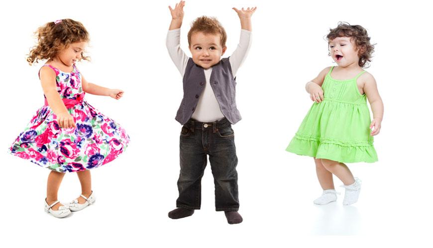 toddler dancing