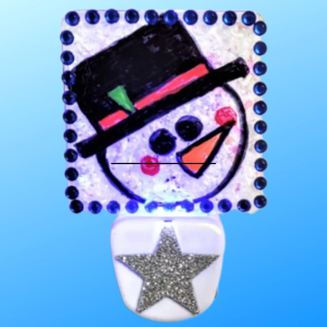 led snowman