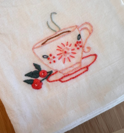 Jane Austen Tea Towel