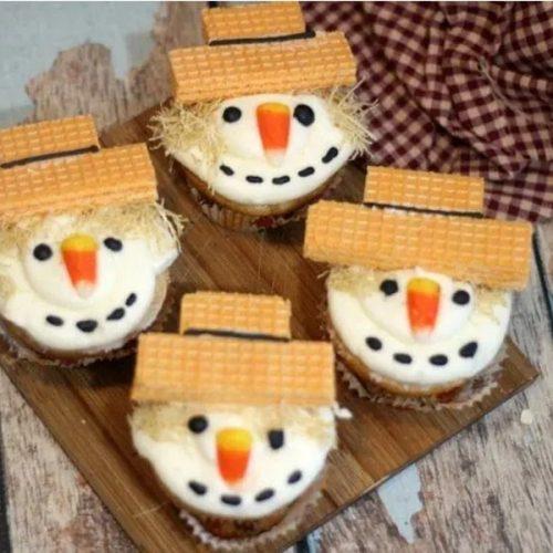 scarecrow cupcakes