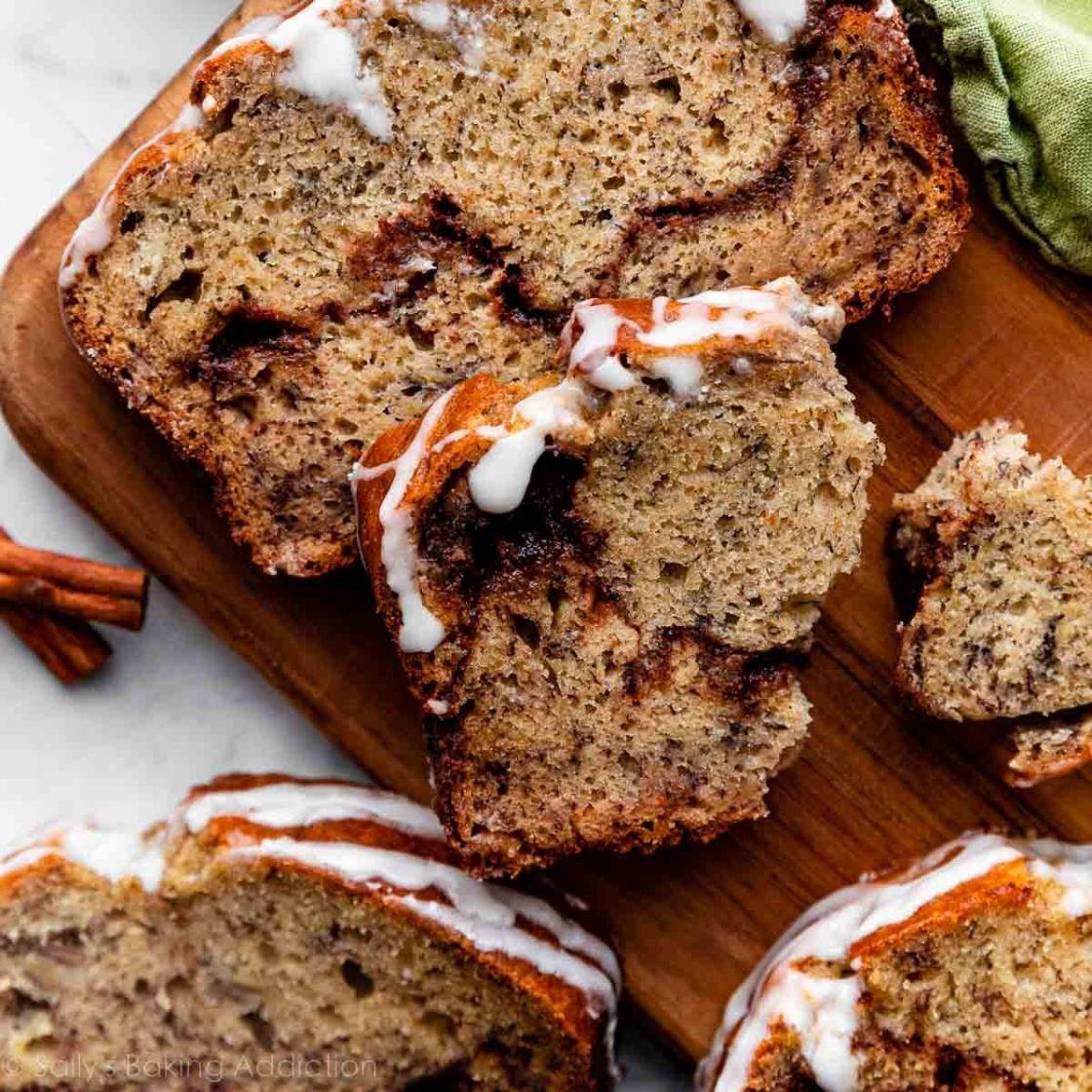 Vanilla Cinnamon Swirl Bread