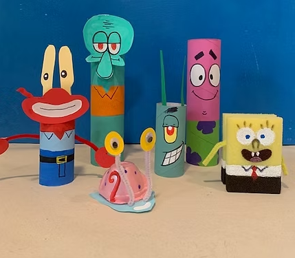 spongebob craft